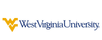 West Virginia University logo with the interlocking WV monogram beside the university name
