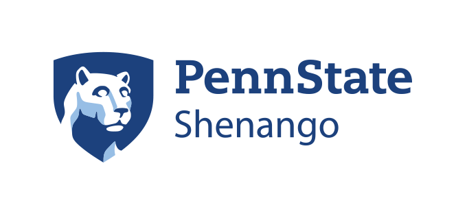 Penn State Shenango logo with the Nittany Lion shield beside the campus name