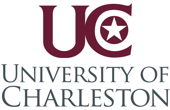University of Charleston logo with a maroon UC monogram and star above the university name